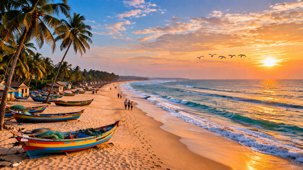 Tupilipalem Beach in Andhra Pradesh